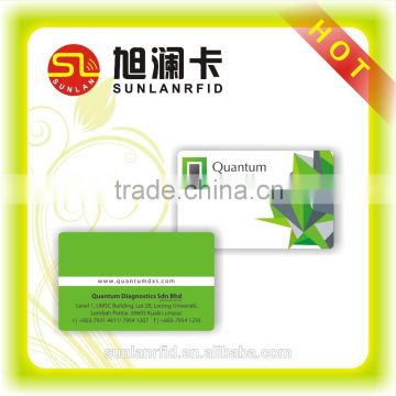 Magnetic Stripe Membership Cards EM 4100 LF 125 khz Printed RFID System