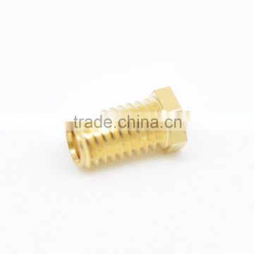 EMX-5804 SOLDERING STRAIGHT MCX connector jack with screw, thread MCX