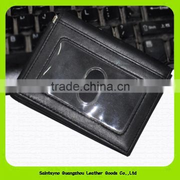 15641 Durable highly quality leather money clip wallet