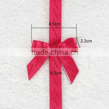 Wholesale wholesale pre made satin ribbon bow