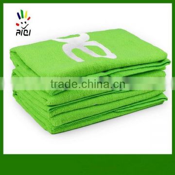 two side flannel microfiber cleaning towel