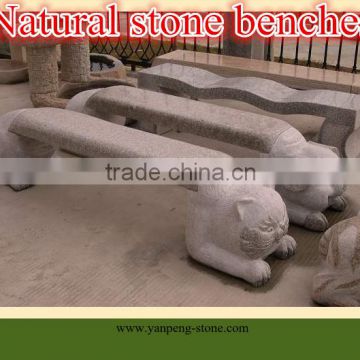natural stone benches