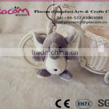 New desig Lovely Fashion Customize Promotional gifts and Holiday gifts Wholesale plush Keychains Elephant