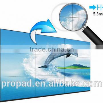 55 inch Super slim LCD video wall,Ultra narrow splicing screen