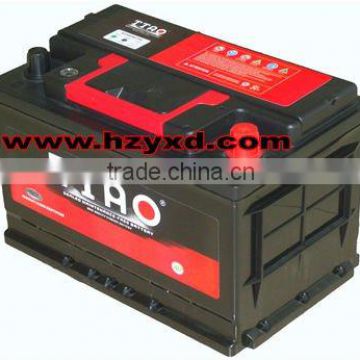 12 volt Sealed MF car battery DIN54523 for Ford ,european car