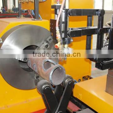 Dezhou jifeng 100mm dia steel pipe plasma intersecting line cutting machine