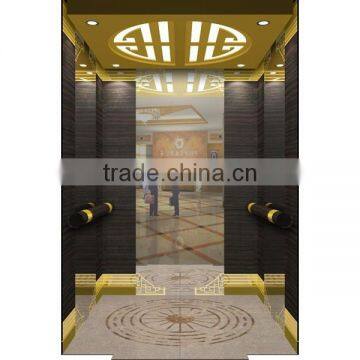 Top Grade Stainless Steel Interor Design Elevator Cabin Decoration