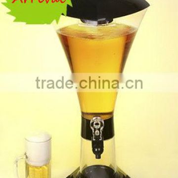 2013 new plastic juice dispenser/Beer Tower/liquor dispenser