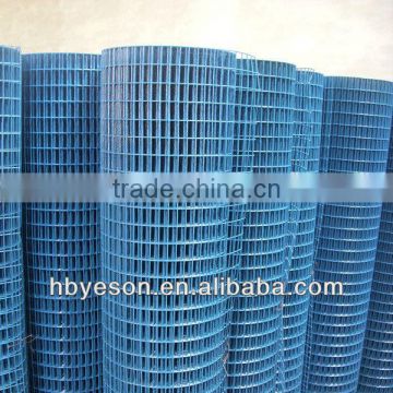 welded wire mesh screen/welded wire netting 1.2m height/pvc coated roll mesh 1/4"