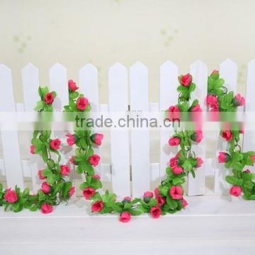 Weeding & home decoration artificial flower garland/vine
