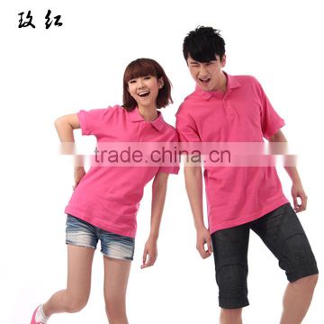 Lovers polo shirts garment fashion polo shirts garment from China zhejiang