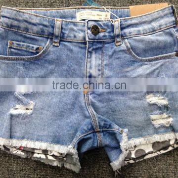 girls denim shorts,baby girls shorts