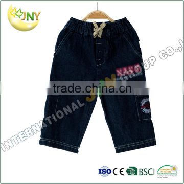Wholesale Latest Design Black Pocket New Fashion Jeans Pants for Boys