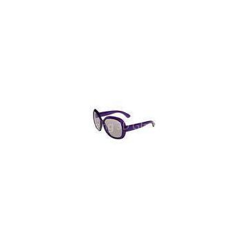 DF1019PR3C4 ISO9001 Purple / Pink PC 3D Circular Polarized Glasses with 0.65mm tens for normal tv