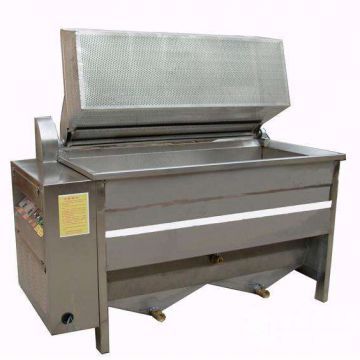 Small Fryer Machine Meat , Fish 200kg/h