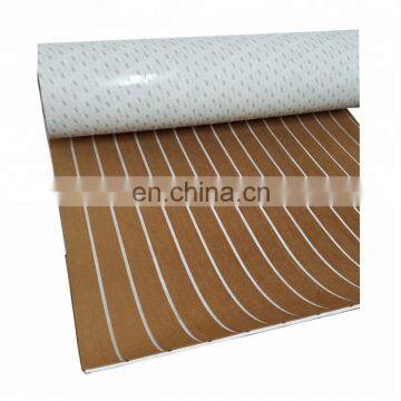 Melors Factory Price Faux Teak Anti-slip EVA Flooring Sheet