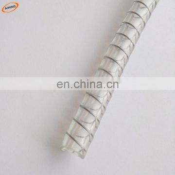 1 Inch PVC Reinforced Flexible Spiral Steel Wire Hose/PVC Water Suction Hose