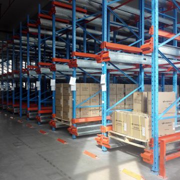 Automated Pallet Racking System  Programmable Deep Retrieval System  Pallet Racking System