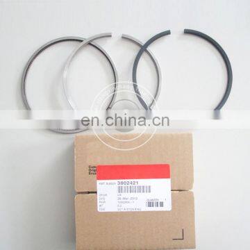 R150LC-7 R150LC-9 R150w-7 Excavator accessories B3.9 diesel engine spare parts piston ring set 3802421 3802230 3802050 3802056