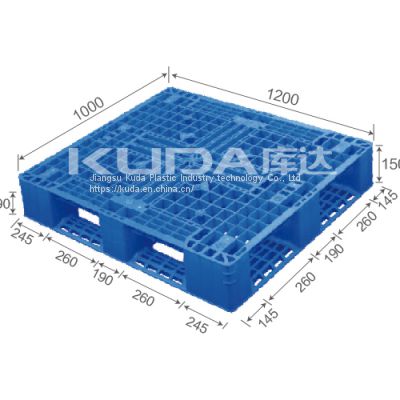 industrial pallet solutions 1210B WGTZ PLASTIC PALLET from china good manufacturer