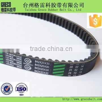 motorcycle variable speed v belts 842*20
