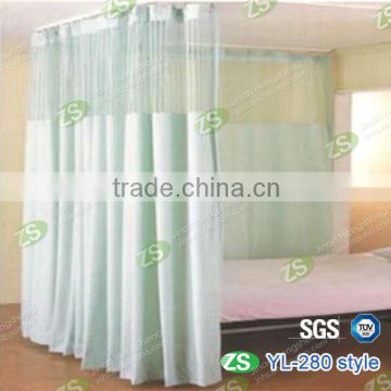 polyester flame retardant privacy hospital curtain in emergency room