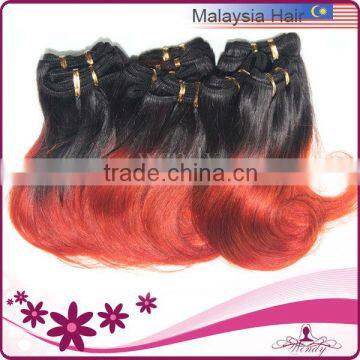 2016 new arrival cheap virgin Malaysian hair 100% human hair red color