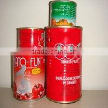 canned tomato paste in 850g with high quality