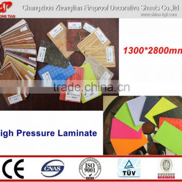 1.8mm high pressure laminate;HPL price ;MDF