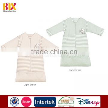 made in china cotton embroidery cute animal baby sleeping robes