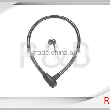 RL-2323 steel cable lock with dust cover