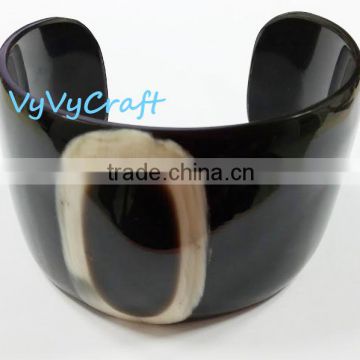 Buffalo horn jewelry, horn bangle, horn bracelet VVB-193