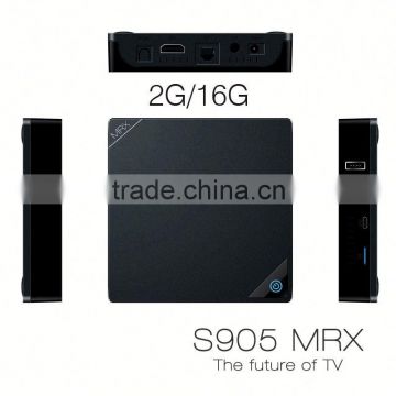 Amlogic S905 Quad Core Google Androi 5.1 Lollipop Tv Box 2Gb/16Gb Kodi Bluetooth Dual-Band Wifi 4K*2K output MRX