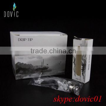 long curve drip tips with beautiful box