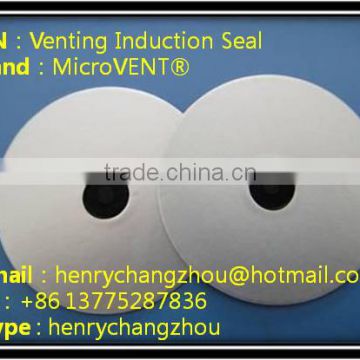 <MicroVENT> induction cap foil with vapour vent
