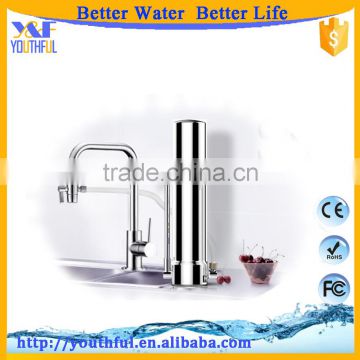 Diamond crystal carbon filter counter top water purifiers water filter system