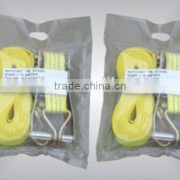 2015 Poly bag Packing New product Heavey duty 2" Rarchet Tie Down Strap