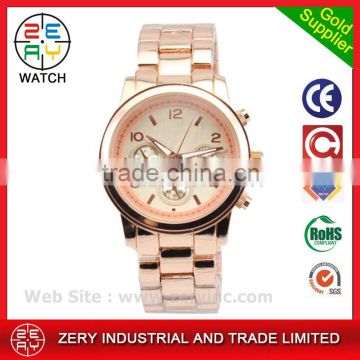R0475 fashion wristwatch design luxury watch, Alloy band luxury watch
