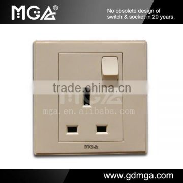 MGA A8 Series A8-JAC33FD British wall Switch and Socket