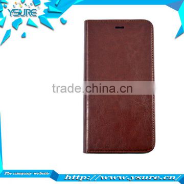2015 New Design High Grade PU leather Vintage Case For Sony Xperia ZR M36h with magnet close up