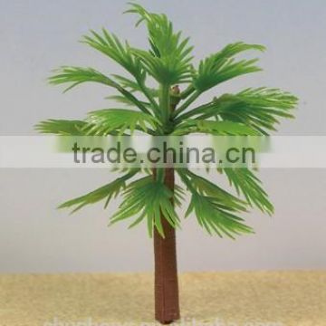 2015 new hot selling Plastic palm trees , model landscape