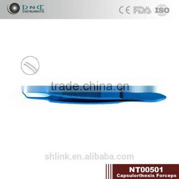 Surgical angled,capsulorhexis forceps NT00501