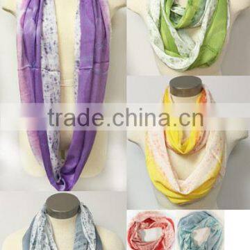 Wholesale Infinity Circle Scarves Assorted Colors