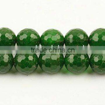 Dyed Malay Jade Gemstone Beads