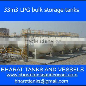 33m3 LPG bulk storage tanks