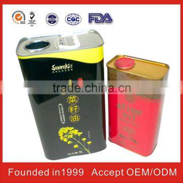 Rectangle Tin Can