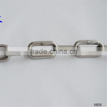 Linyi OEM din766 link chain/chains/din766/galvanized din766 link chain/link chain