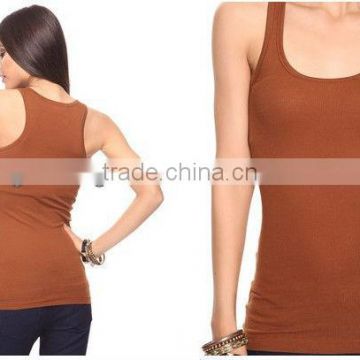wholesale solid color ladies' seamless top