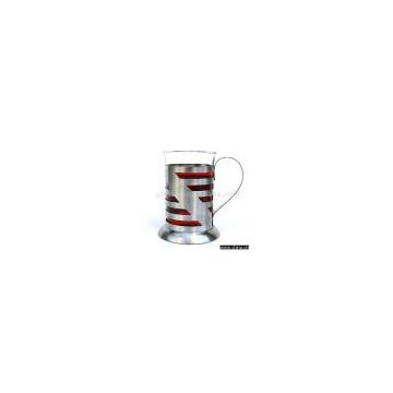 Sell Stainless Steel and Glass Coffee / Tea Mug