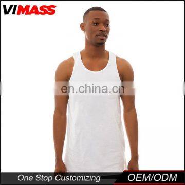 Custom Gym Singlets Mens Stringer Tank Top